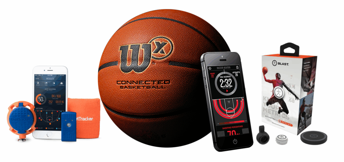 Wearable technology for basketball.